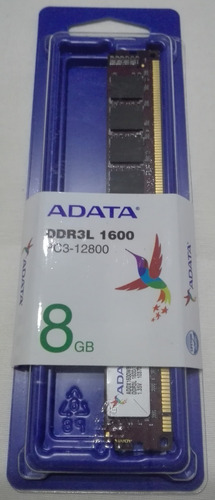 Memoria Ram 8gb 1x8gb Adata Addx1600w8g11 P/pc