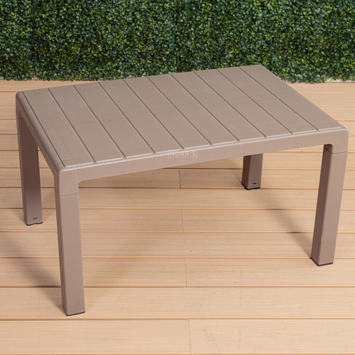 Set De Living Jardin Exterior Paris Indar Mesa + 3 Sillones