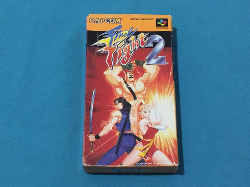 Final Fight 2 Original Super Nintendo Famicom (Usado)