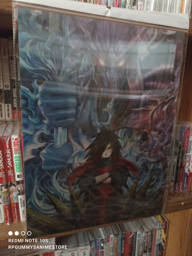Naruto Shippuden Uchiha Poster Lenticular 3d (Usado)