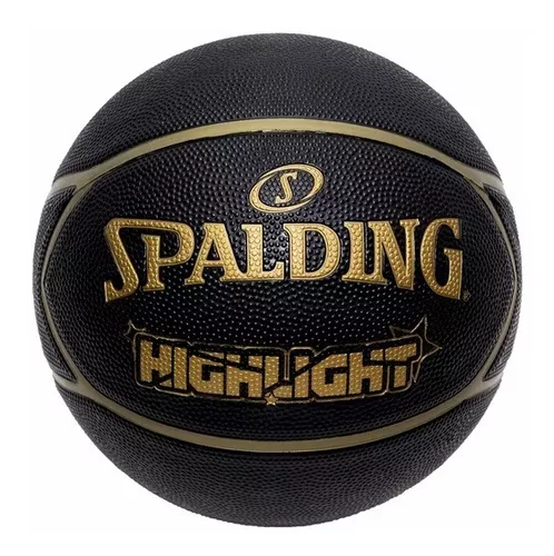 Bola Basquete Spalding Highlight - Preto+Azul