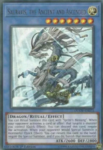 Yugioh! Sauravis, The Ancient And Ascended