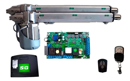 Kit De Automatizacion Pivus Combat + Kit De Cable + Traba