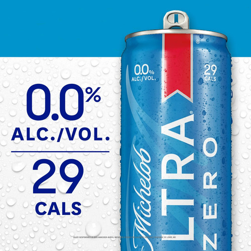 Michelob Ultra Zero Sin Acohol 12 Pack