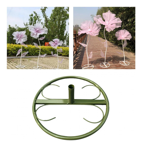 Base De Soporte De Exhibición Para Poste De Flores, Base B