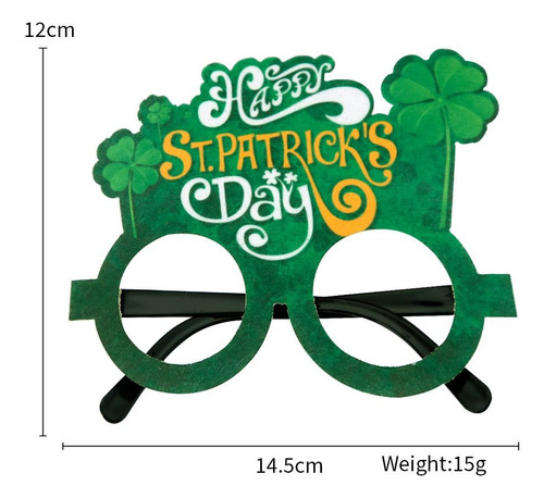 Gafas De Día De San Patricio, Nuevas Gafas De Día Irlandesas