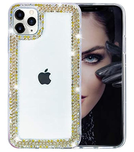 Bonitec Jesiya Para iPhone 11 Pro Max Case 3d Glitter Sparkl