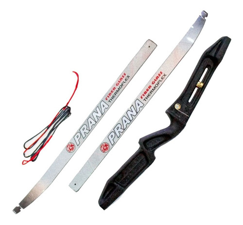 Imagen 5 de 10 de Arco Recurvo Prana Cadete 3 Flechas Funda Carcaj Protect