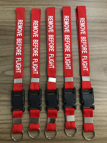 Chaveiro Remove Before Flight Aviação Aviação 5 Peças 0060