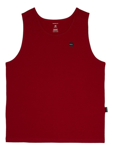 Camiseta Regata Oakley Patch 2.0 New Crimson