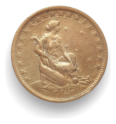 Moeda De Bronze-alumínio De 1000 Réis - 1925 - Soberba (Usado)