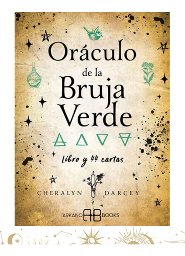 Oráculo De La Bruja Verde, Libro Y Cartas - Soncosasdebrujas