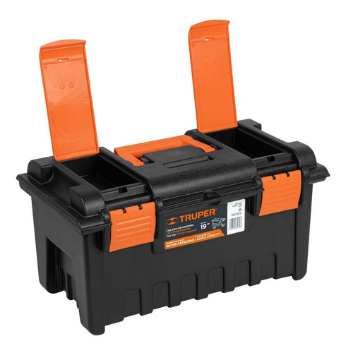 Caja Para Herramienta De 19 Con Compartimentos Truper 11143