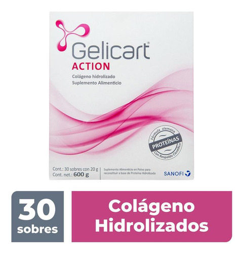 Gelicart Action 20 G Caja Con 30 Sobres