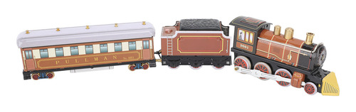 Modelo De Tren Decorativo Hecho A Mano De Hojalata Windup To