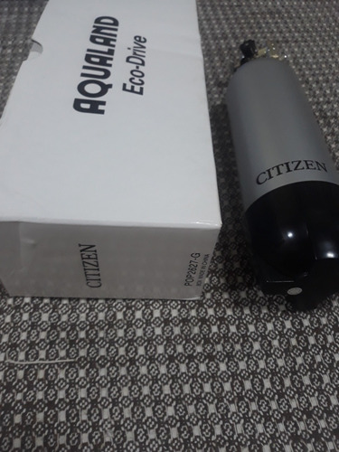Cilindro Estojo Citizen Aqualand Eco Drive