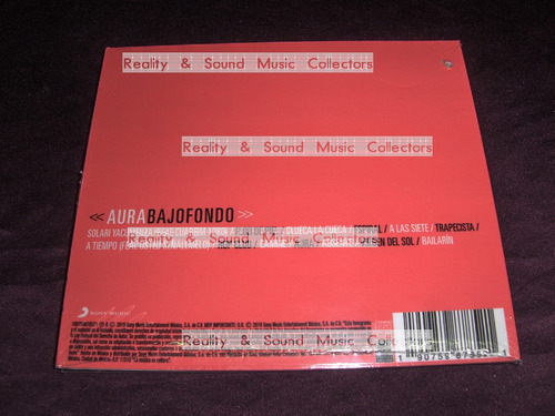 Bajofondo Aura Cd Digipack Gustavo Santaolalla De Coleccion (Usado)
