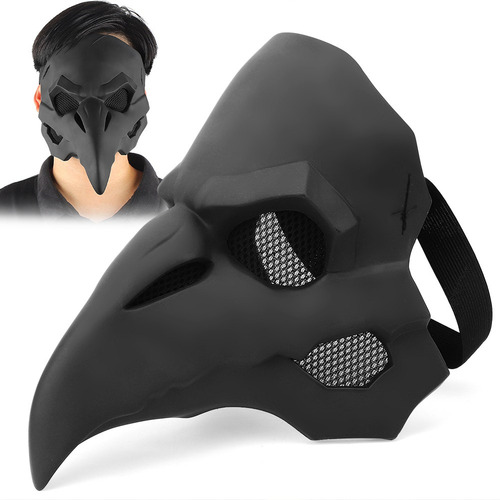 Disfraz Facial Protector Beak Props Para Halloween