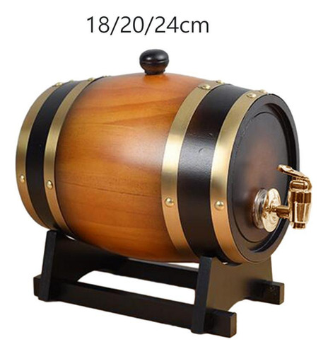 Barril De Vinho Com Suporte Com, Dispensador De Barril De 1l