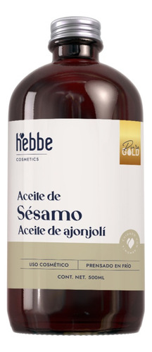 Aceite De Sesamo Puro Ajonjolí Humectate Reparador 500ml