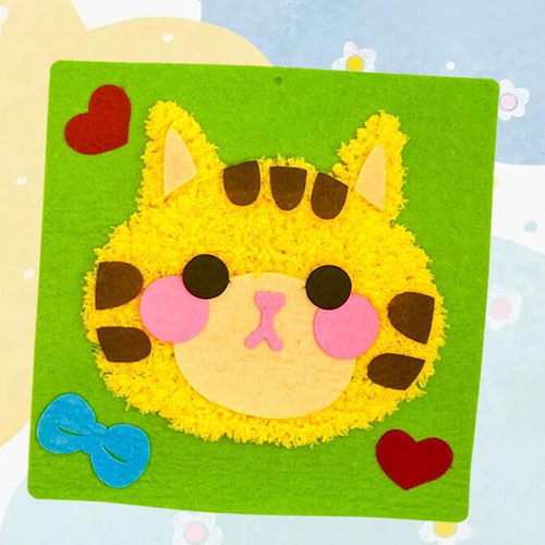 Kits De Bordado Com Agulha Perfurada Kit De Pintura De Lã