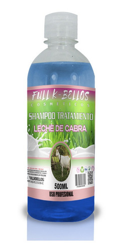 Shampoo Leche De Cabra Full-kbellos 500m - mL a $50