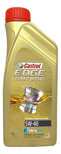 Aceite Edge Turbo Diesel 5w/40 X 1 L Castrol