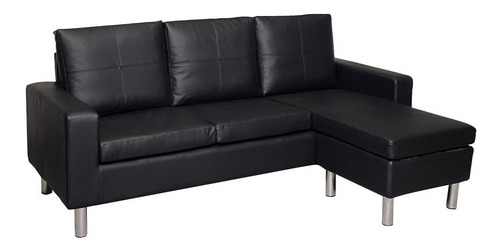 Sillón Sofá Empoli 3 Cuerpos Con Chaise Gran Calidad Loi