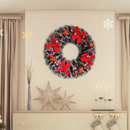 Guirnalda Navideña Para Puerta, Decoración De , Guirnalda