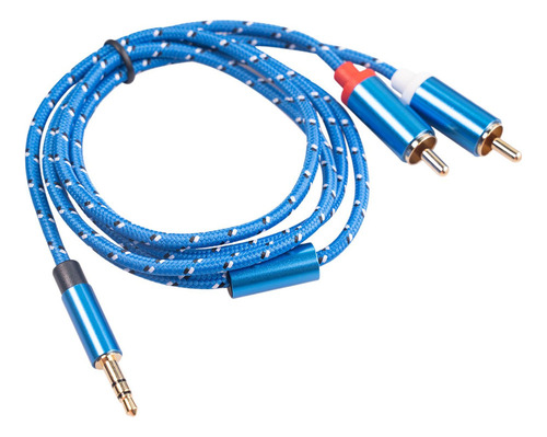K Cable Aux Jack De 3,5 Av Macho Micrófono Cable De 1m