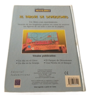 El Parque De Diversiones - Libro Con Movimiento (Usado)