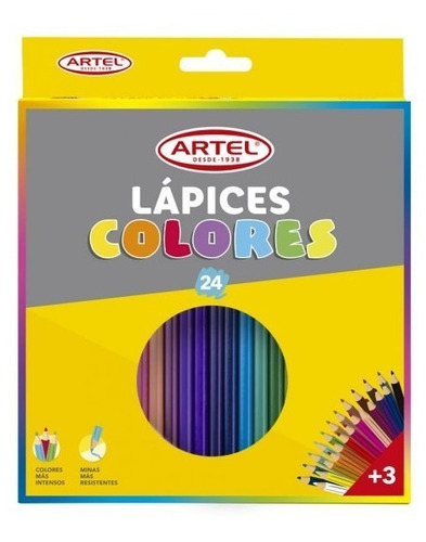 Lápiz Color Bic Evolution 12 Unidades + 4 Lápices Grafitos