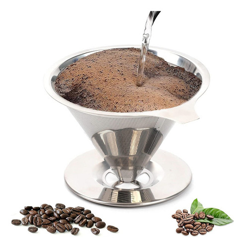 Gotero Para Café, Reutilizable, Con Forma De Cono De Goteo