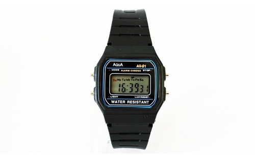 Relógio Original Aqua Waterproof A Prova Dagua Aq 81