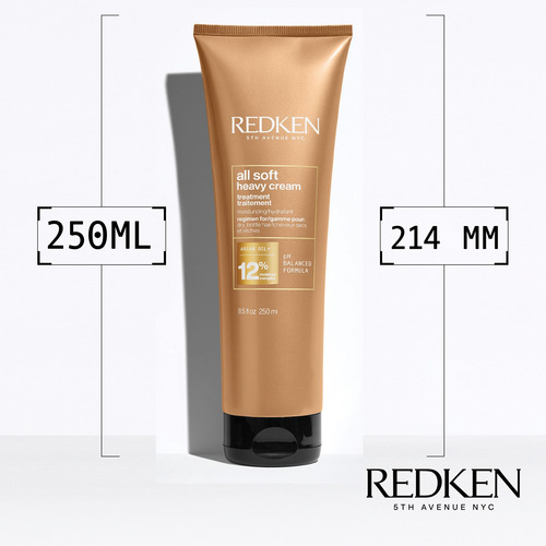 Imagem 4 de 7 de Redken All Soft Heavy Cream - Máscara - 250ml - New Look