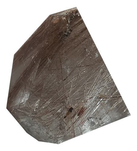 Quartzo Sagenítico Pedra Natural De Autoconhecimento 37g 4cm