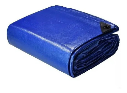 1 Lona Toldo Carpa Uso Rudo Impermeable Azul