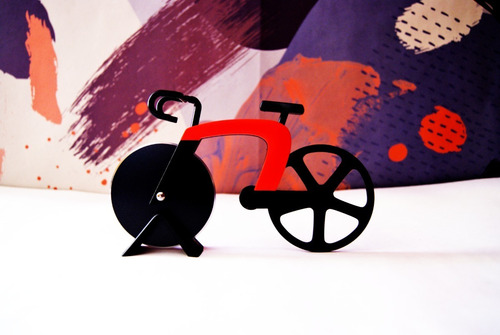 Cortador Bicicleta De Pizza