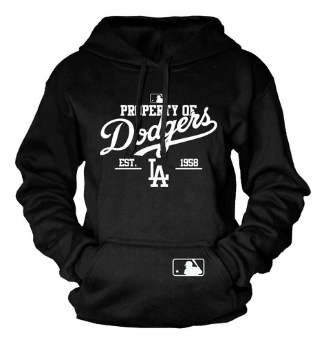 Sudadera Dodgers Property Of Dodgers La Baseball Negra