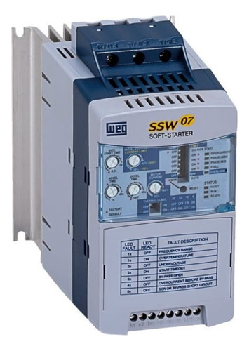 Soft Starter Ssw07 30a T5sz 220-575v Weg 10194172