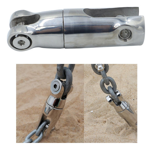Ancla De Barco Conector Giratorio Cadena De Ancla 92 Mm
