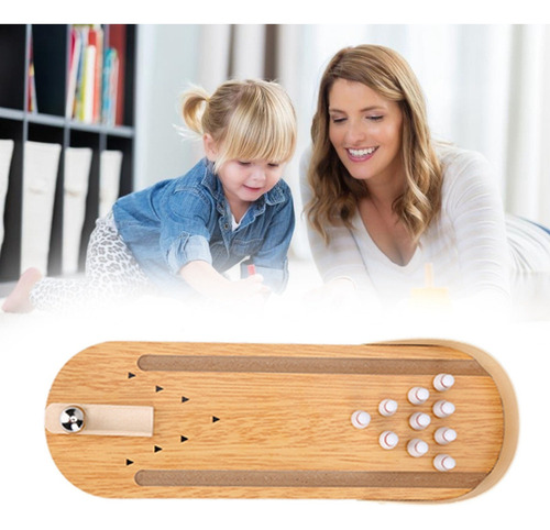 Conjunto De Mini Jogos De Boliche De Mesa Decoração De Mesa