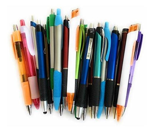 Esfero - Bolígrafo - 25 Ink Pens - Mix Of Plastic, Metal, Re