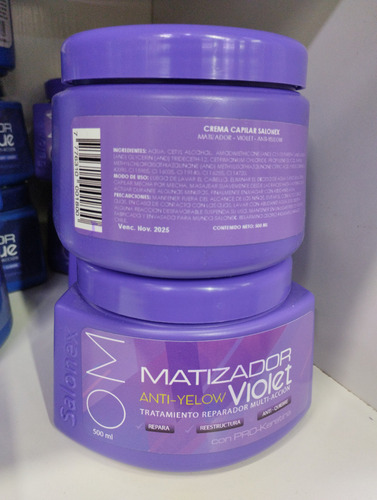 Masaje Capilar Matizador Om Salonex 500ml