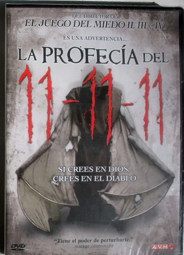 Dvd - La Profecia Del 11-11-11 - Promo - Nueva