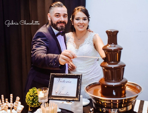 Cascada De Chocolate Servicio..15 Años,boda,cumpleaño