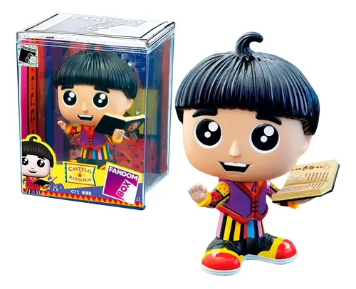 Boneco Nino Fandom Box Retro Decorativo Colecionável 10cm