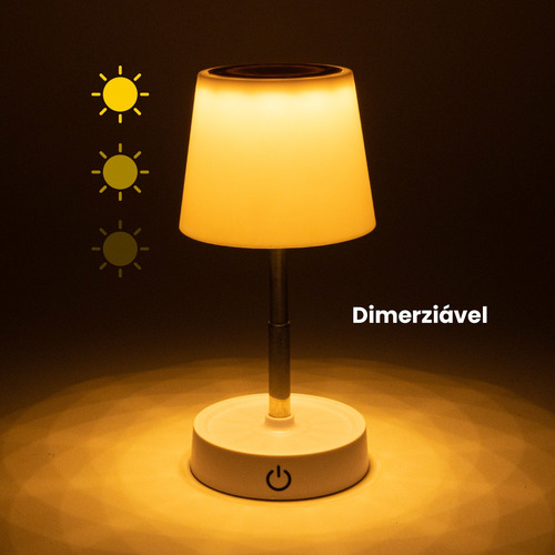 Luminária De Mesa Abajur Quarto Clássico Para Criado Mudo