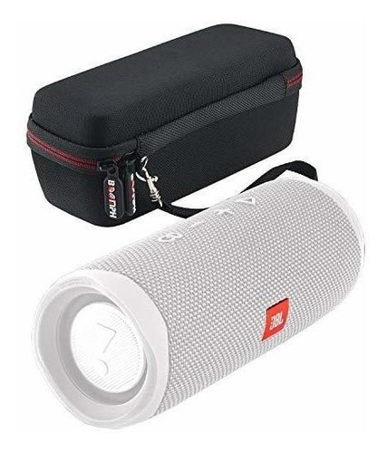 Imagen 2 de 7 de Parlante Jbl Flip 5 Inalambrico Impermeable Con Funda Blanco