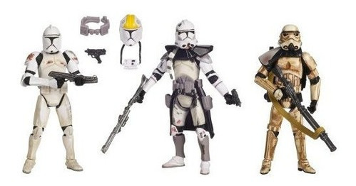 Paquete De 3 Star Wars Evolutions: Clone Trooper